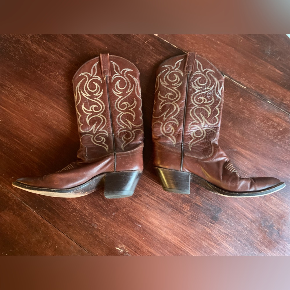 8.5 Dan Post Cowboy Boots